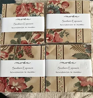Moda Lot Of 4 Charm Packs- Southern Exposure By Laundry Basket Quilts • $36