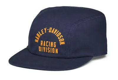 Harley-Davidson Men's Adjustable Racing Cap Blue  97668-22VM OEM • $18.36