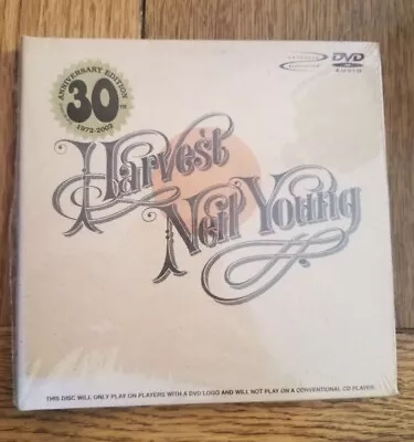 *SEALED* Harvest By Neil Young DVD Audio (Reprise 2002) NEW +booklet/poster DTS • $89.95