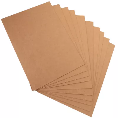 10 Sheets Kraft Diy Chipboard Crafting Paper For Crafts Painting Paper • £17.99