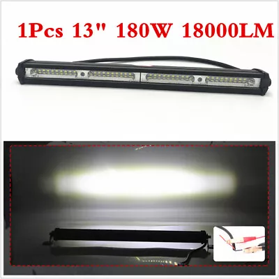 Car SUV 13 Inch 180W LED Work Light Bar Spot Flood Beam Offroad Fog Driving Lamp • $28.70