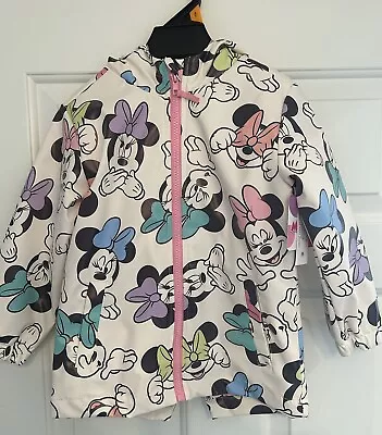 Minnie Mouse Disney Kids Rain Jacket 4T • $40