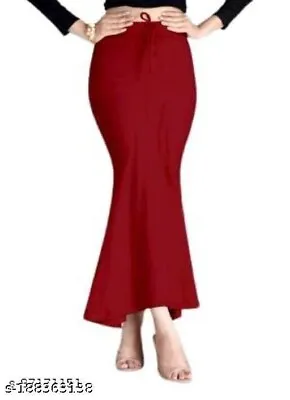 £9.10 • Buy Women's Saree Shapewear Long Skirt Maxi Gypsy Underskirt Ladies Petticoat Soft