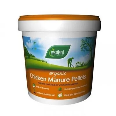 £21.99 • Buy Westland Garden Organic Chicken Composted Manure Pellets  - 10kg