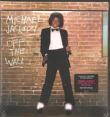 MICHAEL JACKSON  Off The Wall  CD + DVD Sealed • £21.59