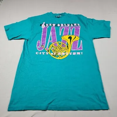 Vintage New Orleans T Shirt Size XL Jazz Heritage Festival 1991 Short Sleeve Tee • $25
