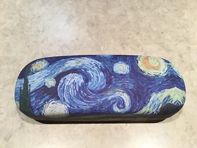 Vincent Van Gogh Set Or Pair “Starry Night  Hard Eyeglass Case/Hinged & Umbrella • $39.99