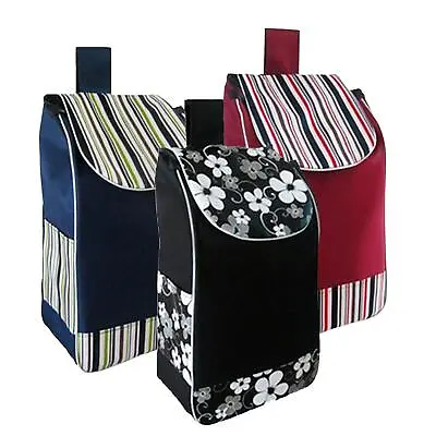 Large Shopping Bag Backup Trolley Reusable Foldable Heavy Duty For Utility Cart • $42.27