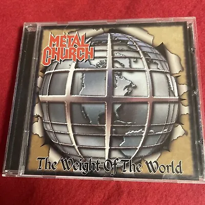 The Weight Of The World By Metal Church (CD Jul-2004 Steamhammer) • $22