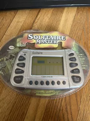 Solitaire Master Handheld Card Game Brand New Sealed Electronic Vegas Style • $21.62