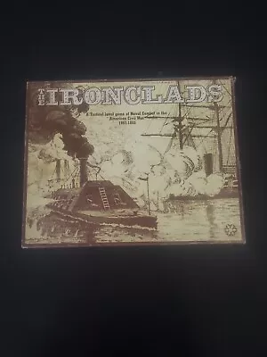Yaquinto Games Ironclads Complete Unpunched Vintage Free Us Shipping • $60