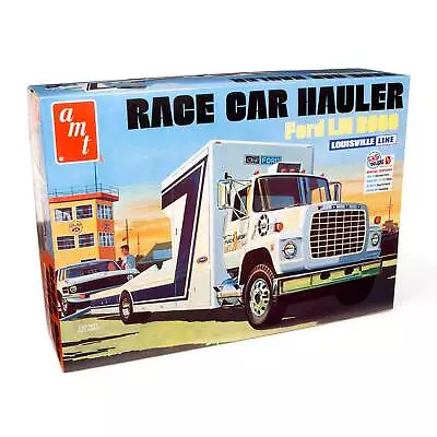 AMT Ford LN 8000 Race Car Hauler 1/25 AMT1316 Plastics Car/Truck 1/24-1/25 • $49.99