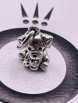 Pandora Labrador Puppy Dog Dangle Charm #798009EN16 ALE S925 Sterling Silver • £18