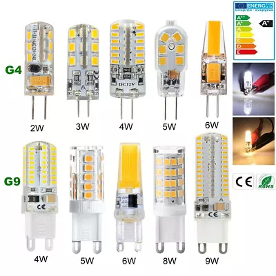 G4 G9 LED Bulb 2W 3W 4W 5W 6W 8W 9W Halogen Capsule Light Socket Bulb 12V/220V • $1.10