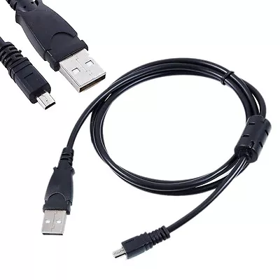  USB DC Charger+Data SYNC Cable Cord For Panasonic CAMERA Lumix DMC-ZS30 DMC-TZ4 • $4.16