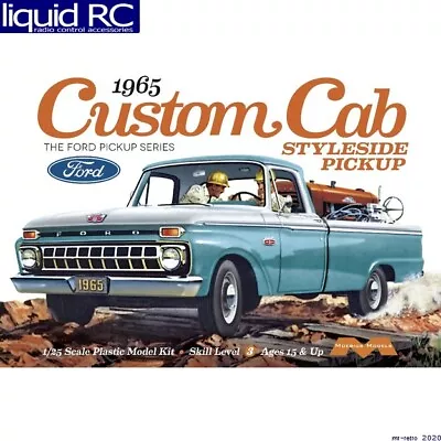 Moebius Models 1234 1/25 1965 F0RD Custom Cab Styleside Pickup Model Kit • $33.79