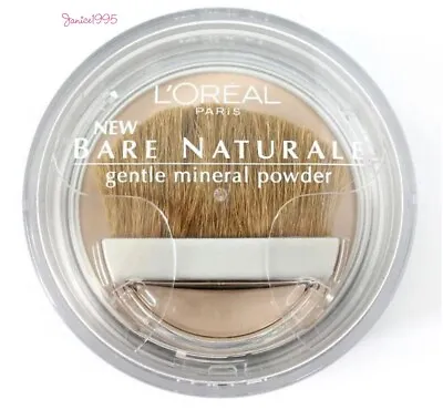 LOREAL L'OREAL PARIS (New) Bare Natural Gentle Mineral Powder #408 SOFT IVORY • £10.52