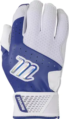 1 Pair 2022 Marucci MBGCRST Crest Batting Gloves Adult XX-Large Navy Blue • $19.95