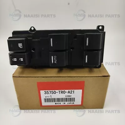 OEM Master Window Switch Diver Side Front Left For CIVIC 2012-2013 35750-TR0-A21 • $9999