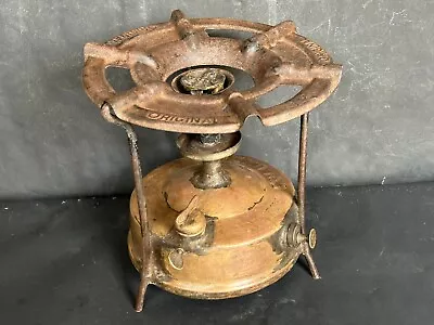 Rare Old Vintage Original Columbia No.1 Brass Kerosene Camp Stove • $312.33