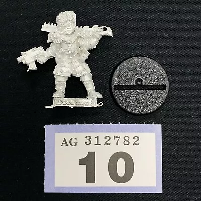 $50.21 • Buy Vostroyan Sergeant Metal Chainsword Bolt Pistol Imperial Guard 40k Oop Firstborn