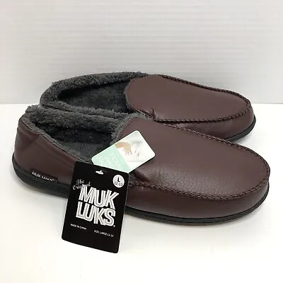 Mukluks Moccasin Slippers Large Size 12-13 Brown • $24