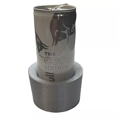 Red Bull Slim Can Cup Holder Adapter For Car Truck Van RV Silver 8.4oz Or 12oz • $11.95