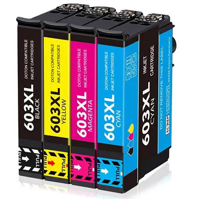 Non OEM 603XL Ink Cartridges For Epson WF-2810 WF-2830 WF-2835 WF-2850 WF2870 • £5.45