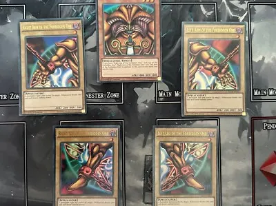 Yugioh Exodia The Forbidden One Complete Set 5 Ultra Rare YGLD Near Mint • £21