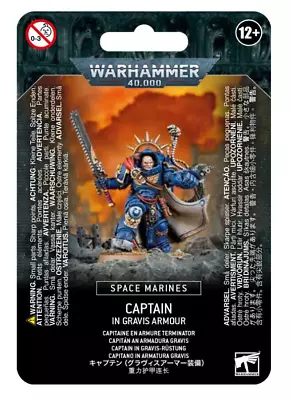 GW 48-70 Space Marines: Captain In Gravis Armour • $59.99