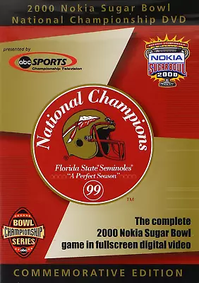 2000 Sugar Bowl-Florida State Vs Virginia Tech • $22.99
