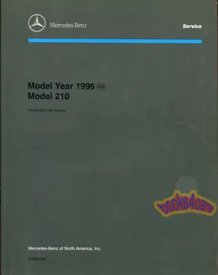 Mercedes 210 Repair Shop E-class Technical Manual • $52.95