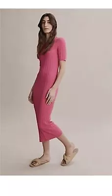 Country Road Rib Knit Midi Dress BNWT RRP $139 • $90