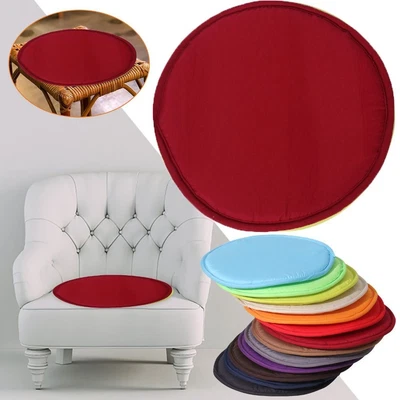 $6.78 • Buy Circular Round Chair Pad Solid Color Stool Cushion Soft Chair Cushion  Office