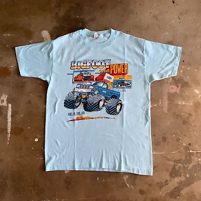 80s VINTAGE BIG FOOT MONSTER TRUCK RALLY 4X4 T-SHIRT MEN SZ M • $65