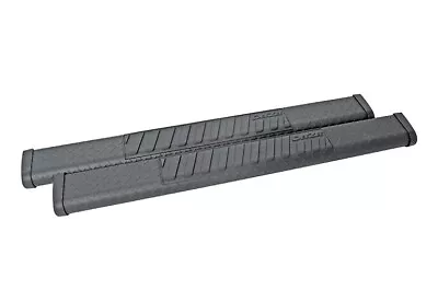 Dee Zee DZ-16111 6  Black Oval Side Steps Nerf Bar Running Boards Chevy Ram Ford • $95