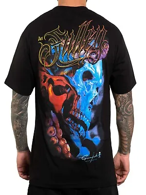 Sullen Men's Gorajek Short Sleeve Standard T-shirt Tattoo Style Skull Art Tee • $27.89