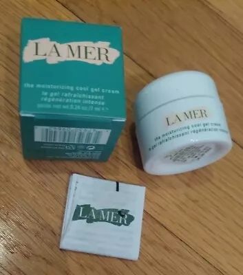 LA MER The Moisturizing Cool Gel Cream .24 Oz Travel Size - NEW • $20