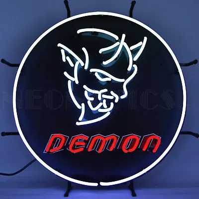 Dodge Challenger SRT Demon Neon Sign - Scat Pack - Mopar - 6.2L Hemi 840HP • $449.97