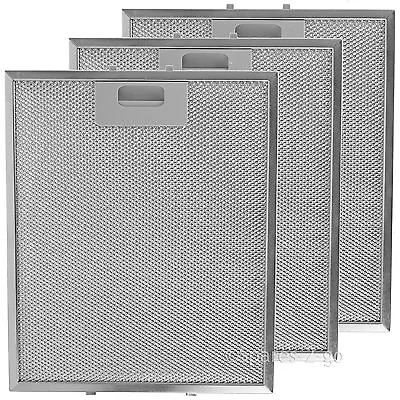 Grease Filters For RANGEMASTER Cooker Hood Metal 300 X 250mm Silver Filter X 3 • £19.99