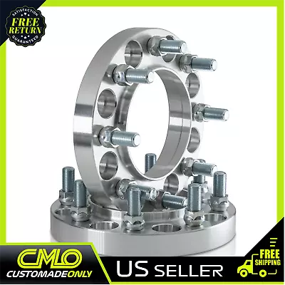 2) 1  Hub Centric Wheel Spacers 8x6.5 Fits Ram 2500 3500 1994-2012 With 9/16 Lug • $69.95