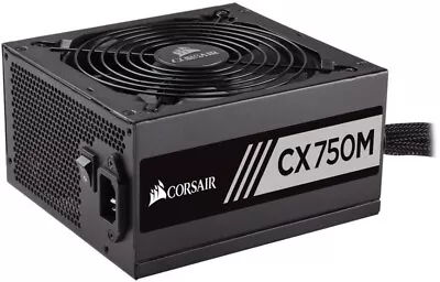 Corsair CX750M 750W 80 PLUS Bronze Semi-Modular PSU Power Supply CP-9020061-UK • £99.99