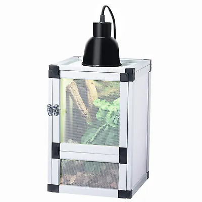 Small Habitat Reptile Cage Mini Air Cage Perfect For Frogs Lizards Chameleons • $21.99