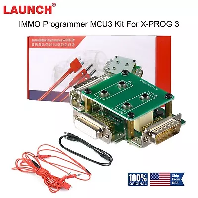 LAUNCH X431 Immobilizer Programmer MCU3 Kit Work With X-431 IMMO ELITE X-PROG 3 • $89