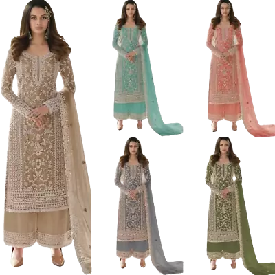 New Indian Party Designer Wear Pakistani Wedding Salwar Kameez Dress Suit • $42.49