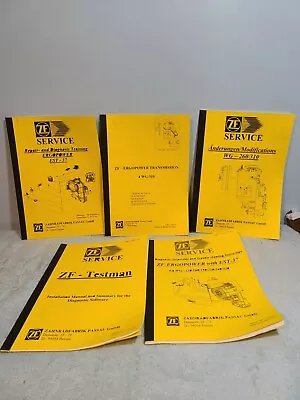 $150 • Buy Zahnradfabrik Zf Repair & Diagnosis Training Books  (5 Books)