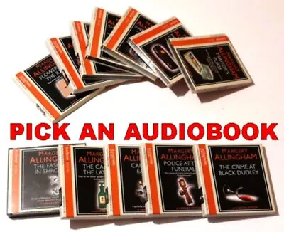 MARGERY ALLINGHAM - 3xCD Audiobook - PICK A BOOK • £5.99