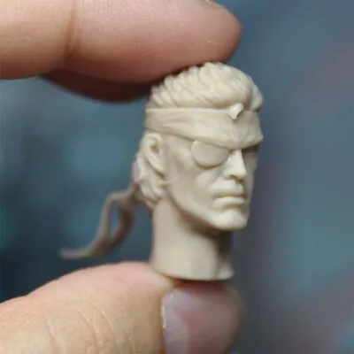 1/12 Old Snake Metal Gear Solid Boss Head Sculpt  Fit SHF 6'' Action Figure Toy • $15.80