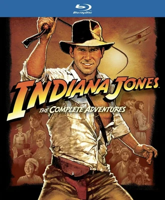 $36 • Buy Indiana Jones The Complete Adventures 5xDiscs Collection New Region B Blu-ray