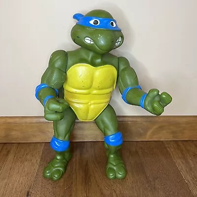 Teenage Mutant Ninja Turtles LEONARDO Giant Figure Vintage 1989 Playmates TMNT • $48